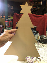 Load image into Gallery viewer, Natural Wood Christmas Tree Door Hangers, Wreaths and Other Crafts
