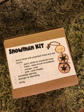 Load image into Gallery viewer, Snowman Ornament Kit -  Makes 3 Ornaments
