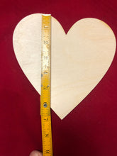 Load image into Gallery viewer, 7 Inch Wooden Hearts
