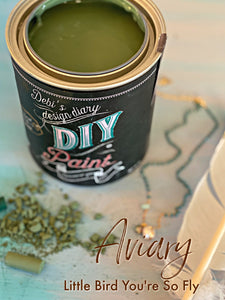 Aviary -Debi's DIY Paint ™ Clay Based Furniture and Craft Paint Green