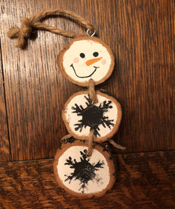 Snowman Ornament Kit -  Makes 3 Ornaments