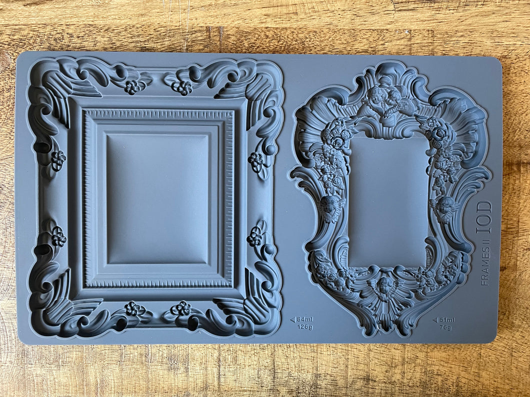IOD Frames II 6x10 Decor Moulds - Perfect for Clay or Resin