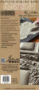 IOD Frames II 6x10 Decor Moulds - Perfect for Clay or Resin