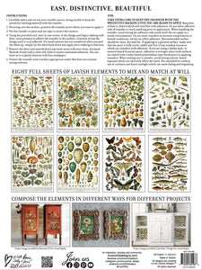 IOD Decorative Furniture Transfer Millot's Pages 16" x 12" Pad 8 Sheets More Also for Craft Projects