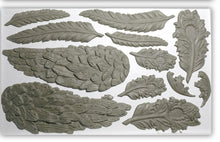 Load image into Gallery viewer, IOD Wings and Feathers 6x10 Decor Moulds
