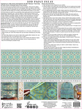 Load image into Gallery viewer, IOD Morocco IOD Paint Inlay 16&quot; x 12&quot; Pad 8 Sheets Furniture and Craft Inlay
