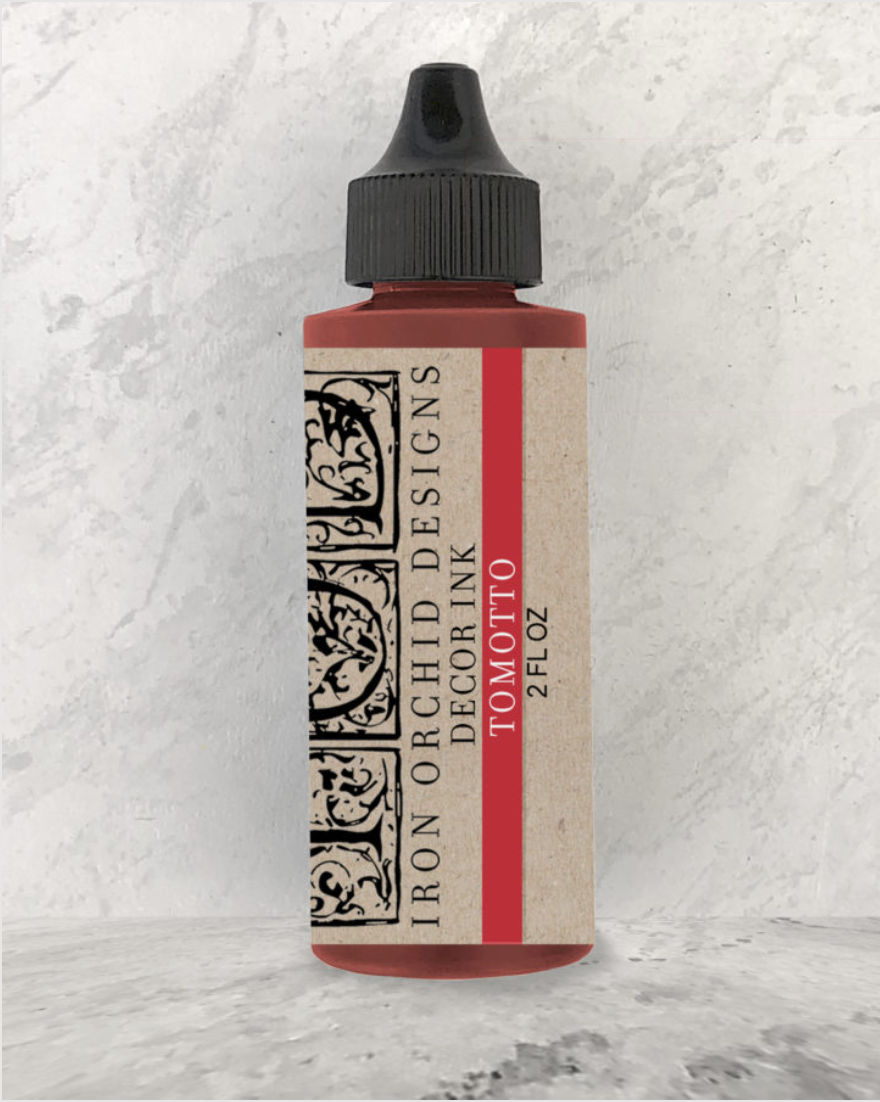 IOD Decor Ink Tomatto Red 2 oz - Stamping Ink