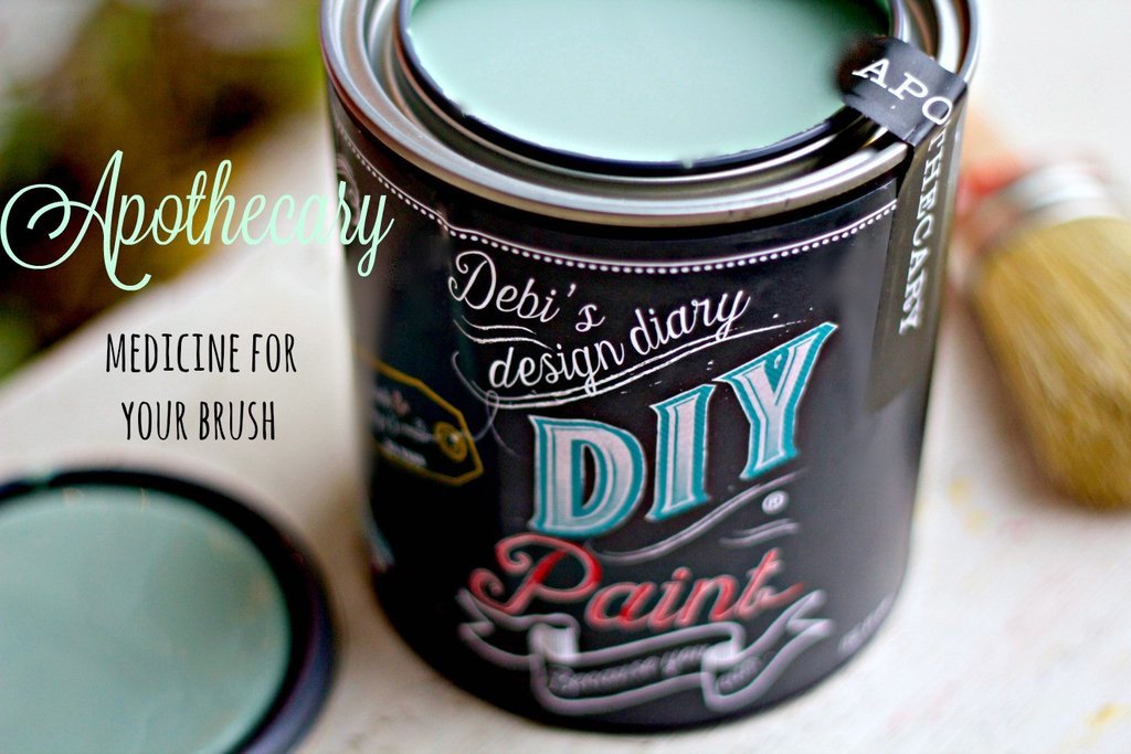 Apothecary - Debi's DIY Paint ™ Clay Based Furniture and Craft Paint in a  Blue Green Colors
