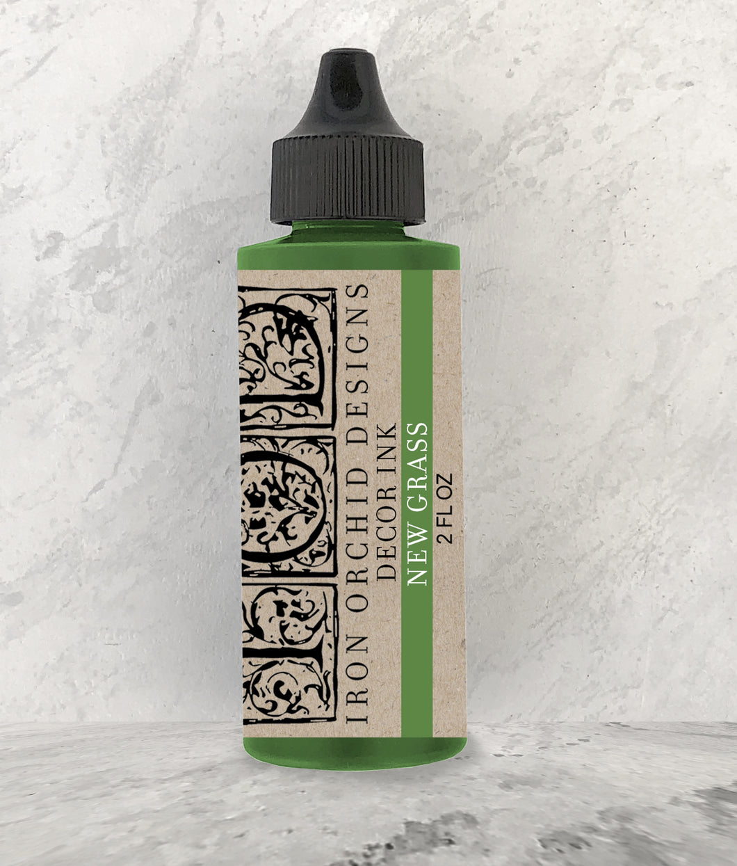 IOD DECOR INK NEW GRASS 2 OZ - Green Stamping Ink