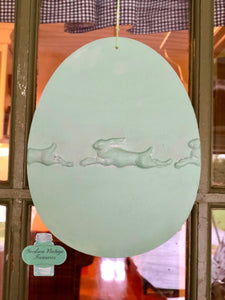 Wooden Easter Egg Shape 11 inches Tall Perfect for Crafts, DIY Paint, IOD Transfers, Moulds or Stamps