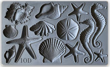 Load image into Gallery viewer, SeaShells Mould 6x10 Decor Mould
