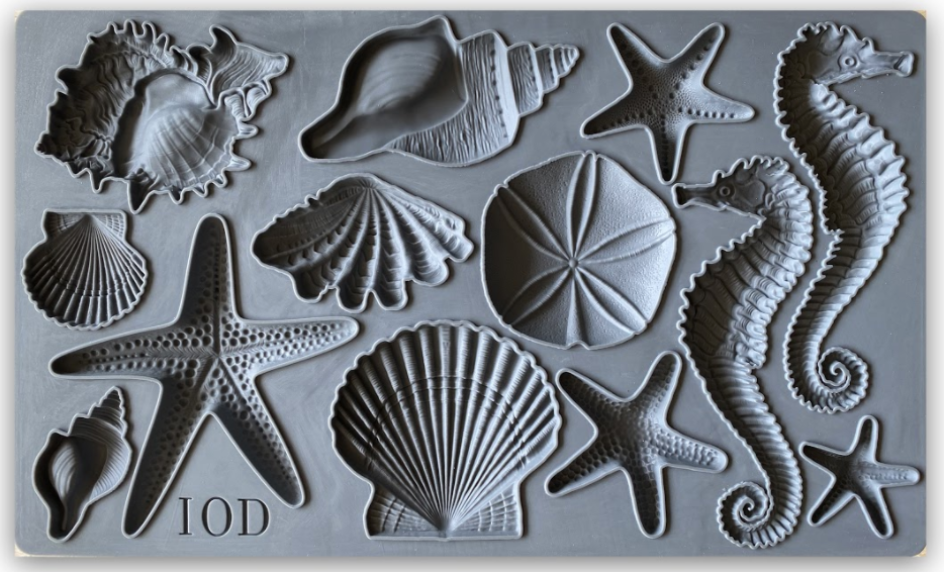 SeaShells Mould 6x10 Decor Mould